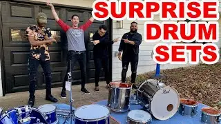 Surprising Drummers with Pearl Export Drum Sets for Christmas