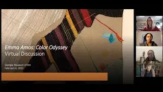 Virtual Discussion: &ldquo;Emma Amos: Color Odyssey&rdquo;