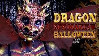 Dragon SFX Makeup | Halloween 2017 | A Poisoned Production