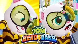 TALKING TOM HERO DASH 2021 - ULTIMATE ANGELA GAMEPLAY HD