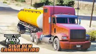 TRANSPORTE DE BIOGÁS! - GTA V SIGA BEM CAMINHONEIRO