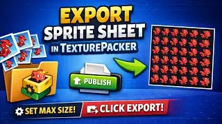 Как экспортировать спрайт-лист в TexturePacker (пошаговое руководство)