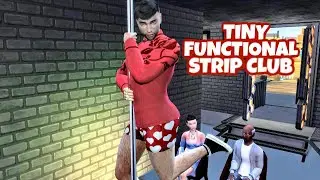 TINY FUNCTIONAL STRIP CLUB | THE SIMS 4 WICKED WHIMS MOD