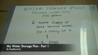 Water Storage Planning Part 1