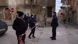 Ravanusa, danni esplosione: finestre distrutte e vetri