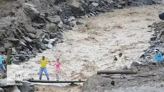 Dozens dead after massive landslide sweeps through Colombian town | Mashable