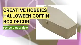 Creative Hobbies 12-Inch Halloween Coffin Box Review: Perfect for Spooky Decor & Crafts!
