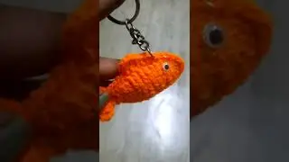 Crochet fish keychain | Available on IndiaMART