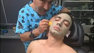 ASMR Handsome Model Care | Facial Treatment & Relaxing Head Massage