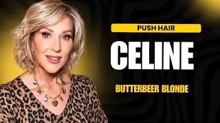 PUSH HAIR | CELINE Wig Review | Butterbeer Blonde | POPULAR Style With Seamless MONO Top!