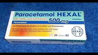 i Hexal Парацетамол обезболивающее жаропонижающее 500мг Paracetamol analgesic antipyretic 20220511