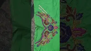 #handmade#new#trending#green#work#bangalore#blouse#lifestyle#fashiontrends#fast#fashion#shorts#song