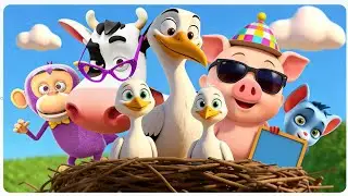 🐮 Ferma animalelor  🐔🐷 Cântece cu Animale Domestice pentru Copii