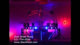 LI LONG ISLAND WEDDING DJ MC FLYING SAUCER DJ LIGHTING SET UP STAN WIEST MUSIC (631) 754-0594