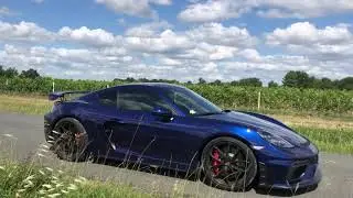 JCR exhaust Porsche 718 GT4 2021 Pdk Dynamic Drive