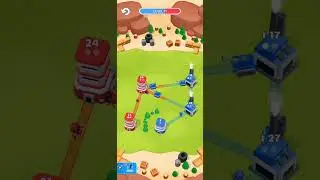crazy#tower war#game play# shorts⚡