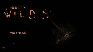 Outer Wilds Main Menu Drift Easter Egg