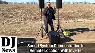 Sound System Test In The Middle Of Nowhere TS308 TS212S Ryobi RYI911LP #Alto_Pro #RYOBItoolsusa ‏