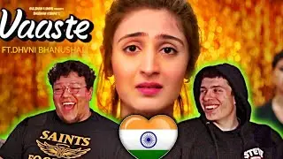 Vaaste Song: Dhvani Bhanushali, Tanishk Bagchi | Nikhil D | Bhushan Kumar | AMERICANS REACT