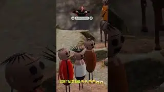 Sholay Scene || MJO || Gabbar&rsquo;s Deal of Blood 😱 |3D Funny Hindi Animation Sholay Funny Cartoon