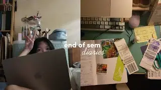 end of sem things: catching deadlines, meeting with friends, prepping for the new year┃MBA diaries