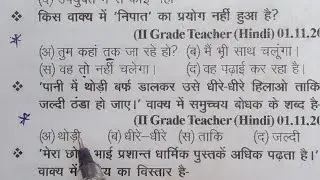  Reet Mains Hindi Class | Best Hindi Grammar PYQ'S | HC 4th Grade & etc 
