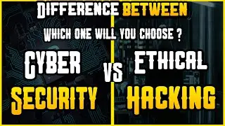DIFFERENCE between Cybersecurity and Ethical hacking EXPLAINED in under 2 minutes.😃| Techy Security