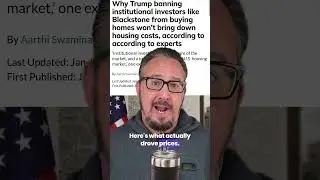 Trump Bans Wall Street From Buying Homes &mdash; Does It Actually Help?