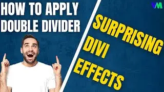 Divi Tutorial in Hindi | How to Apply Double Divider in Divi