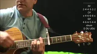 Как сыграть &laquo;Animal&raquo; группы Def Leppard на акустической гитаре (упрощенный вариант)