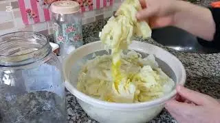 BEYAZ LAHANA TURŞUSU YAPIMI