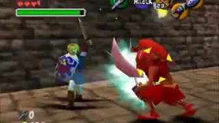BOSS GUIDE - Zelda: Ocarina of Time - Gerudo Guard (ZERO COMMENTARY)