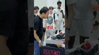 Rock Paper Scissors For Jordan 4 Retro At Sneaker Con! #viral #ytshorts #comedy #foryou #funny