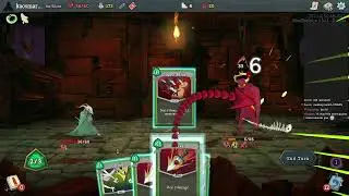 Slay the Spire A20H run - the heart reaches 64 strength....