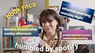 book recs based off my spotify daylist