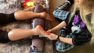 ASMR Foot Massage with Brush Tool! 👣🪥