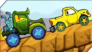 КРУТЫЕ ХИЩНЫЕ МАШИНЫ 3 - Игра Car Eats Car 3 про машинки  # 1