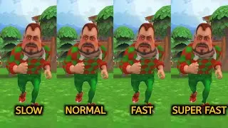 Dark Riddle chase music in slow, normal, fast and superfast mode