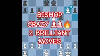 Bishop Goes CRAZY ♝♝ &rarr; 2 Brilliant Moves! | Italian Game 🔥