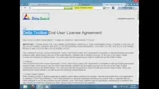 How to Remove Delta Toolbar