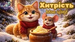 Мишеня і Кіт 🐭🐱 | Обіцянка з наслідками | Аудіоказки українською