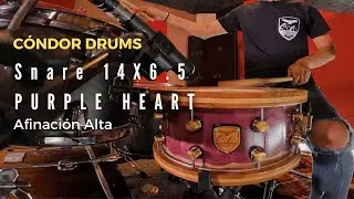 🥁 Snare Purple Heart 14 X 6.5