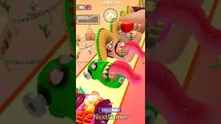 Teeth Runner👄😬Mobile Gameplay By NextGamer (Android,iOS) Level 24 #shorts