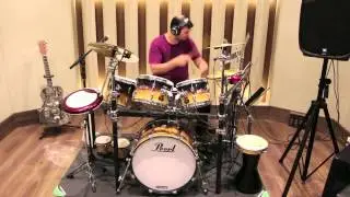 Marcio Horsth playing E Pro Live by Pearl Drums