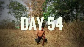 Leg Day Madness 🔥 | Day 54 Workout Transformation