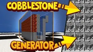 Cobblestone Generator Tutorial (for Hypixel Skyblock) BEST COBBLE GEN