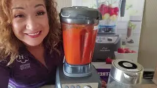 Moliendo Chile Colorado 🌶 en nuestra Licuadora de Alta Potencia de Princess House