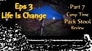 The Disabled Hiker, EP3,  pt 7, The Camp Time Pack Stool (Gear review)