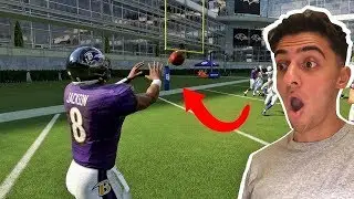 Can Lamar Jackson Get a 99yd RECEIVING TOUCHDOWN in MADDEN 20 (Madden Challenge)