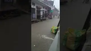 Bundi destrict ke dei sahr me bari barish #trending #vairalshorts